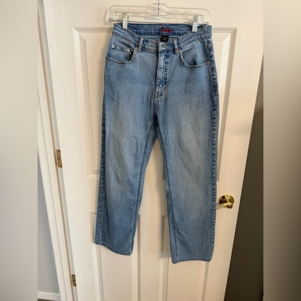 Jag Jeans Womens Size 8 Blue Light Wash Classic Basic Straight